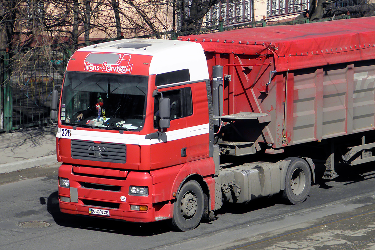 Львовская область, № 826 — MAN TGA 18.430 Львовская область, № 826 — MAN TGA 18.430