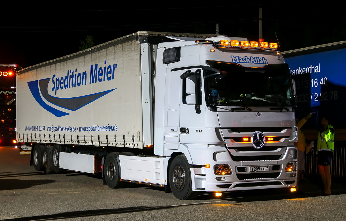 Ульяновская область, № Е 209 ТХ 73 — Mercedes-Benz Actros ('2009) 1844; Московская область — Фестиваль TruckDay 2024 — июнь Ульяновская область, № Е 209 ТХ 73 — Mercedes-Benz Actros ('2009) 1844; Московская область — Фестиваль TruckDay 2024 — июнь