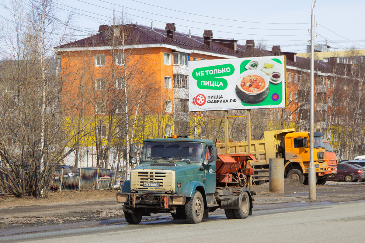 Ханты-Мансийский автоном.округ, № А 723 ТТ 186 — ЗИЛ-433362 Ханты-Мансийский автоном.округ, № А 723 ТТ 186 — ЗИЛ-433362