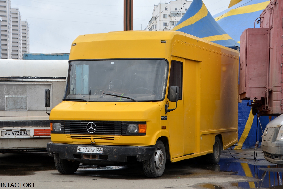 Краснодарский край, № К 172 АС 23 — Mercedes-Benz T2 ('1986) Краснодарский край, № К 172 АС 23 — Mercedes-Benz T2 ('1986)