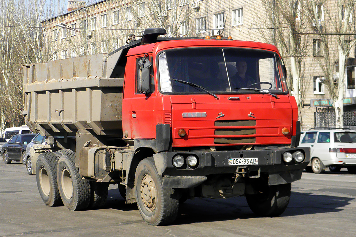 Днепропетровская область, № 054-93 АВ — Tatra 815 S1 A Днепропетровская область, № 054-93 АВ — Tatra 815 S1 A