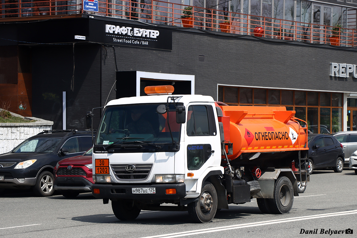 Приморский край, № Н 987 ВЕ 125 — Nissan Diesel Condor Приморский край, № Н 987 ВЕ 125 — Nissan Diesel Condor