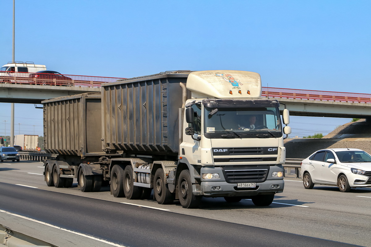 Ленинградская область, № А 816 ВА 147 — DAF 85 (CF) FAD