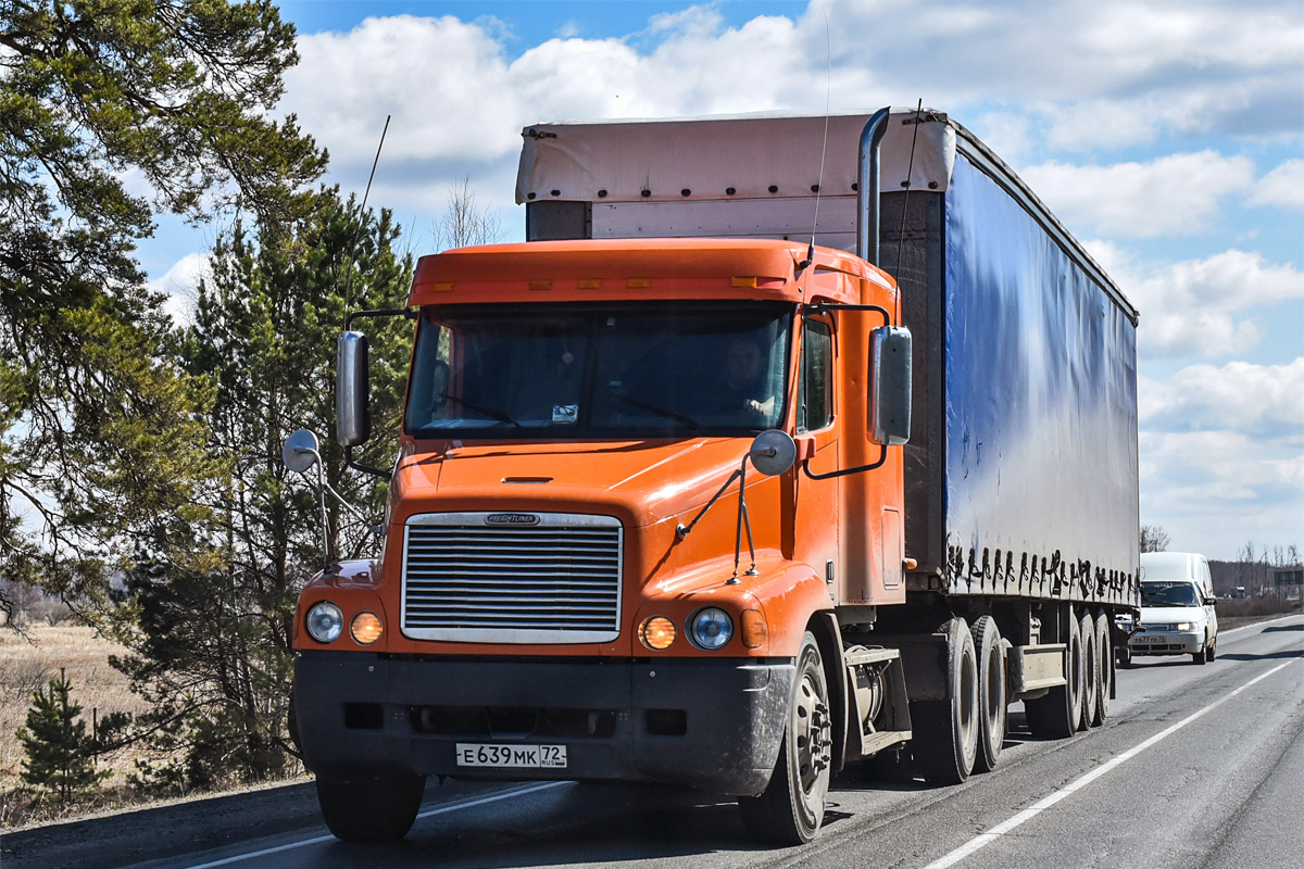 Тюменская область, № Е 639 МК 72 — Freightliner Century Class Тюменская область, № Е 639 МК 72 — Freightliner Century Class