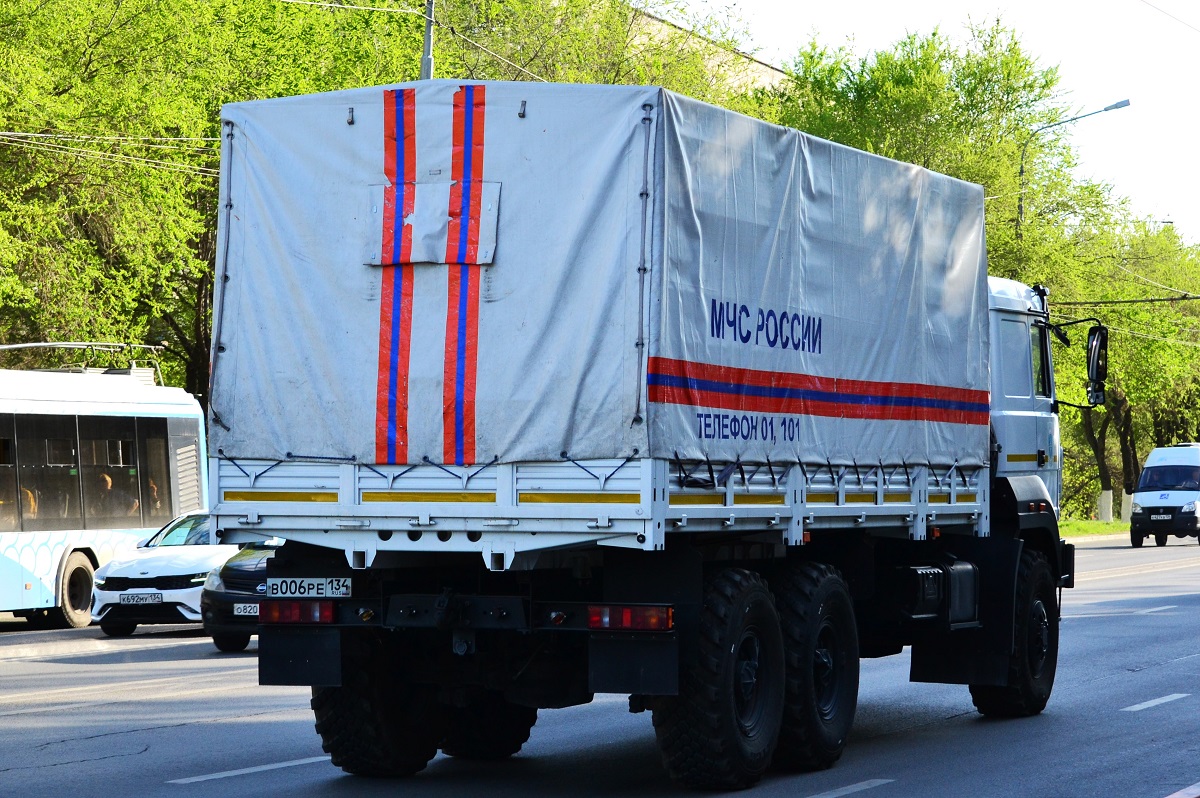 Волгоградская область, № В 006 РЕ 134 — Урал-4320-80М Волгоградская область, № В 006 РЕ 134 — Урал-4320-80М