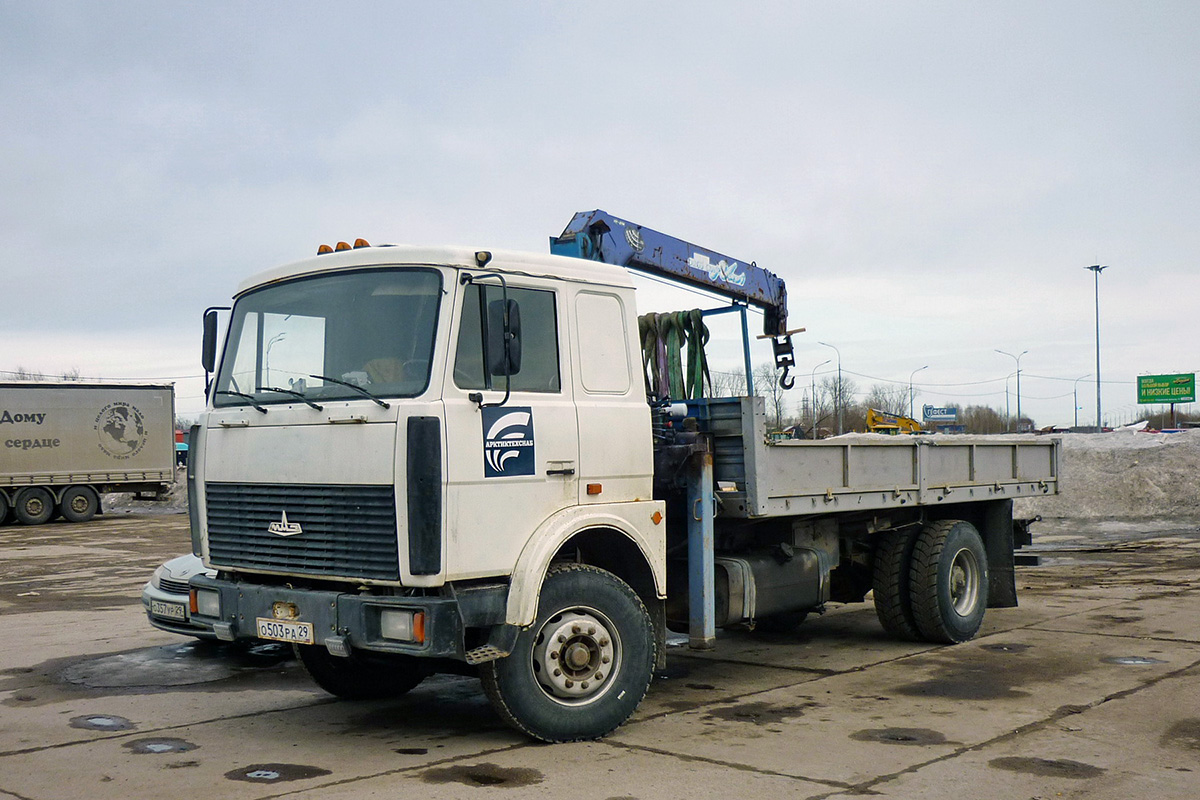 Архангельская область, № О 503 РА 29 — МАЗ-53366