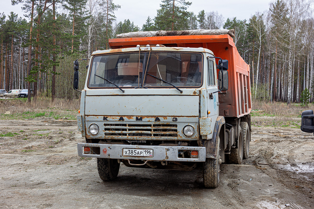 Свердловская область, № Х 385 АР 196 — КамАЗ-55111-01 [55111A]