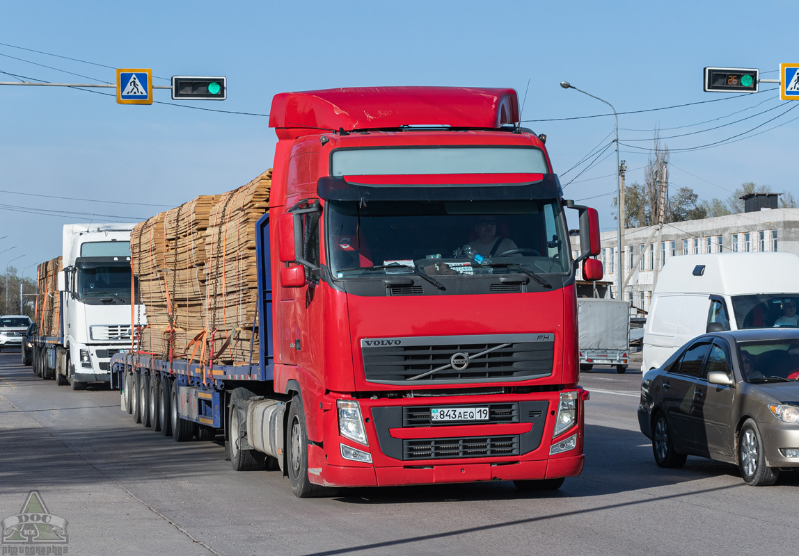 Жетысуская область, № 843 AEQ 19 — Volvo ('2008) FH.500