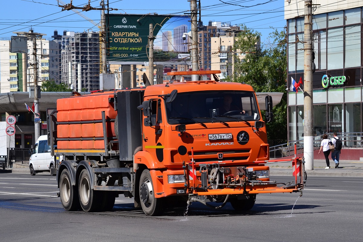 Волгоградская область, № Н 567 ВУ 134 — КамАЗ-65115-37