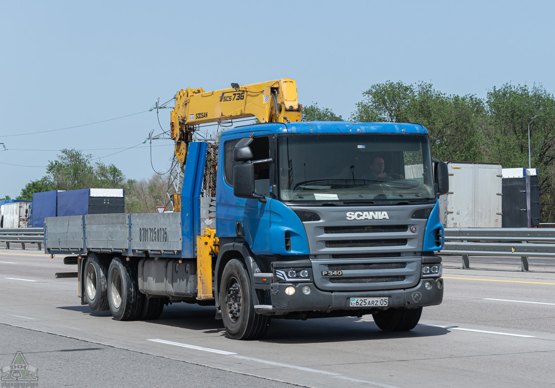 Алматинская область, № 625 ARZ 05 — Scania ('2004) P340