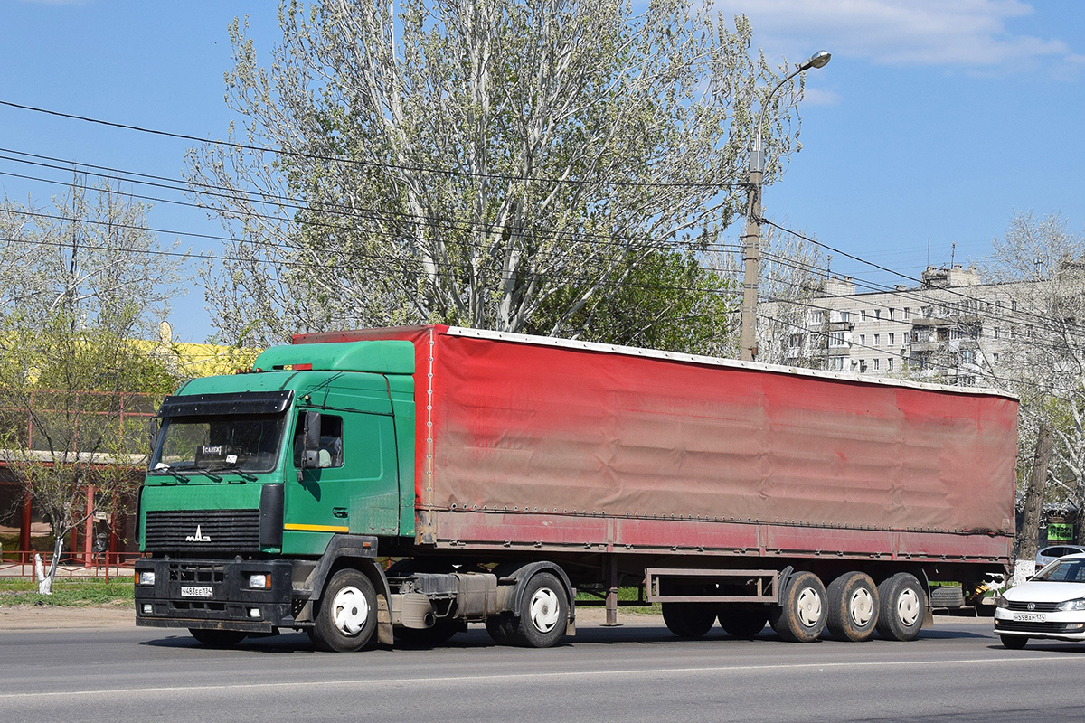 Волгоградская область, № Н 483 ЕЕ 134 — МАЗ-544069 Волгоградская область, № Н 483 ЕЕ 134 — МАЗ-544069