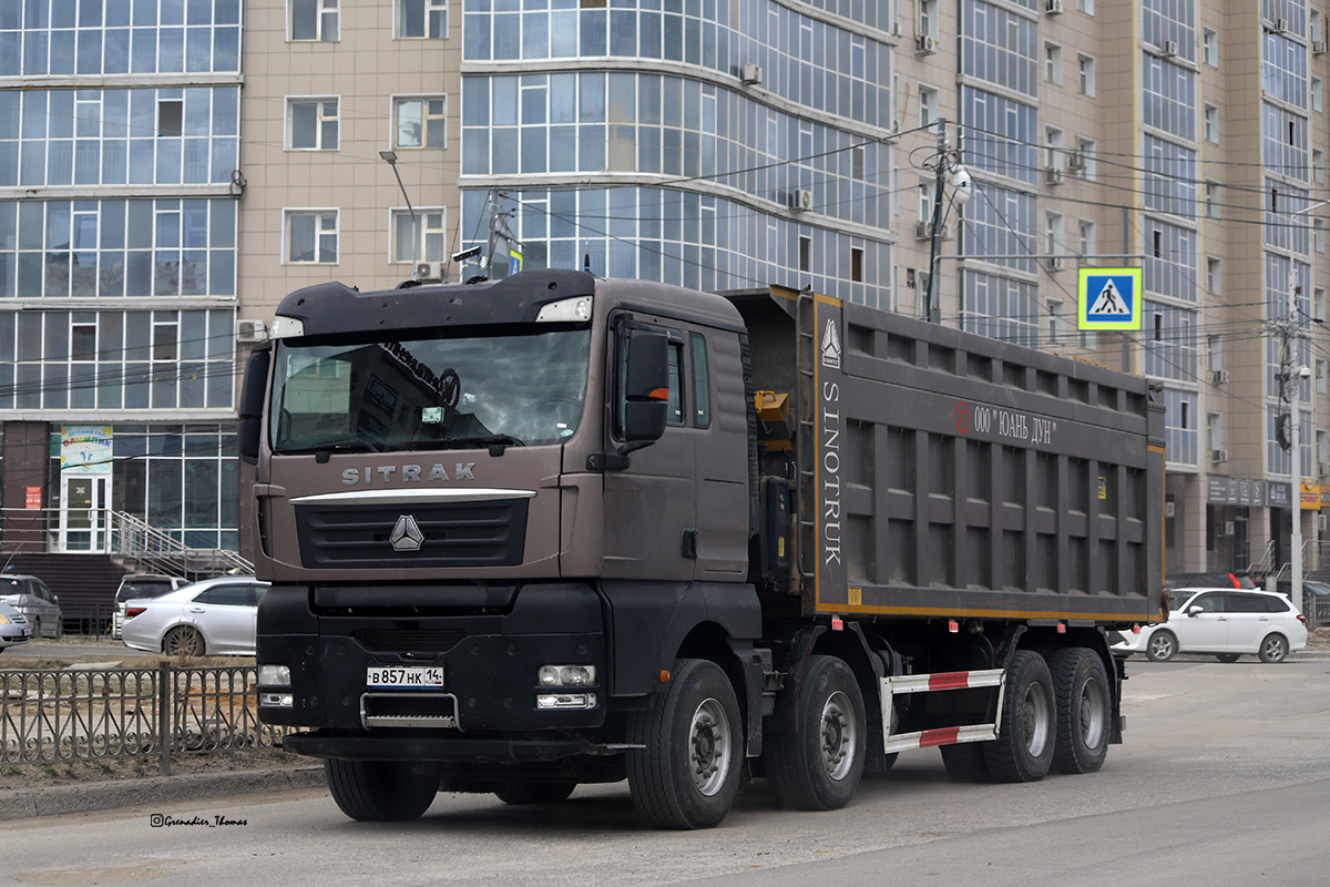 Саха (Якутия), № В 857 НК 14 — Sitrak C7H ZZ3316