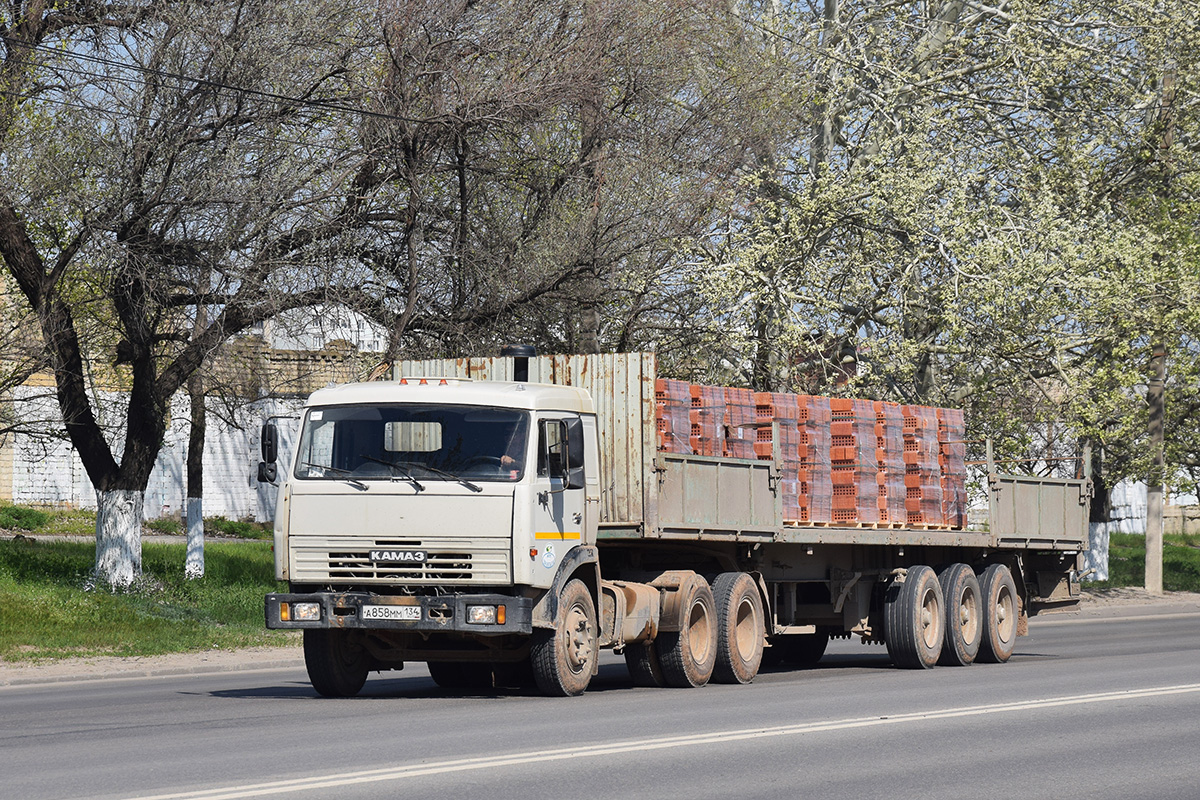 Волгоградская область, № А 858 ММ 134 — КамАЗ-54115-13 [54115N]
