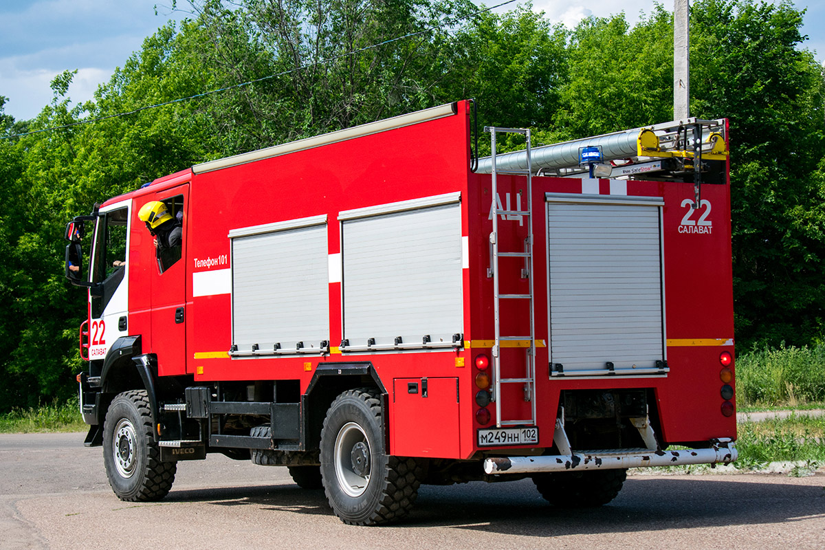 Башкортостан, № М 249 НН 102 — IVECO-AMT Trakker ('2007)
