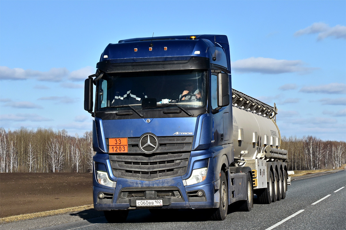 Башкортостан, № С 060 ВВ 102 — Mercedes-Benz Actros '18 1845 [Z9M]