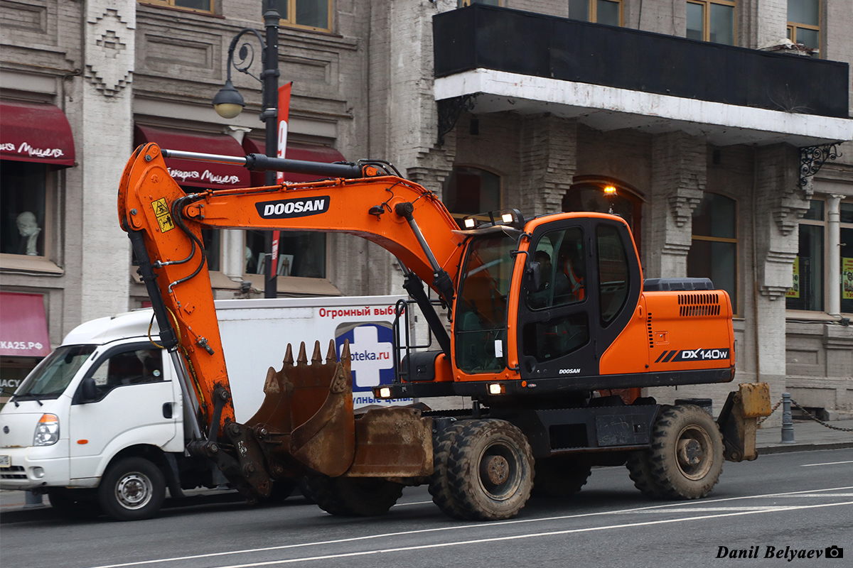 Приморский край, № 9474 ВР 25 — Doosan DX140W Приморский край, № 9474 ВР 25 — Doosan DX140W