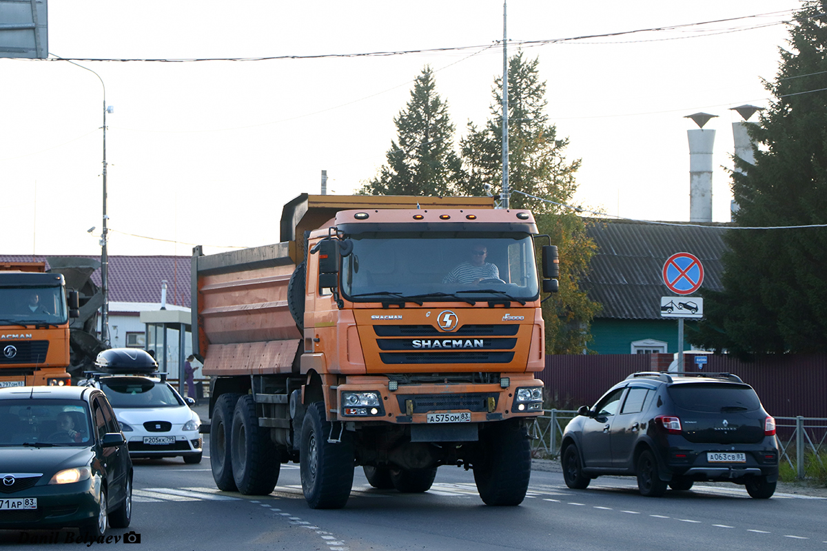 Ненецкий автономный округ, № А 575 ОМ 83 — Shaanxi Shacman F3000 SX325x Ненецкий автономный округ, № А 575 ОМ 83 — Shaanxi Shacman F3000 SX325x