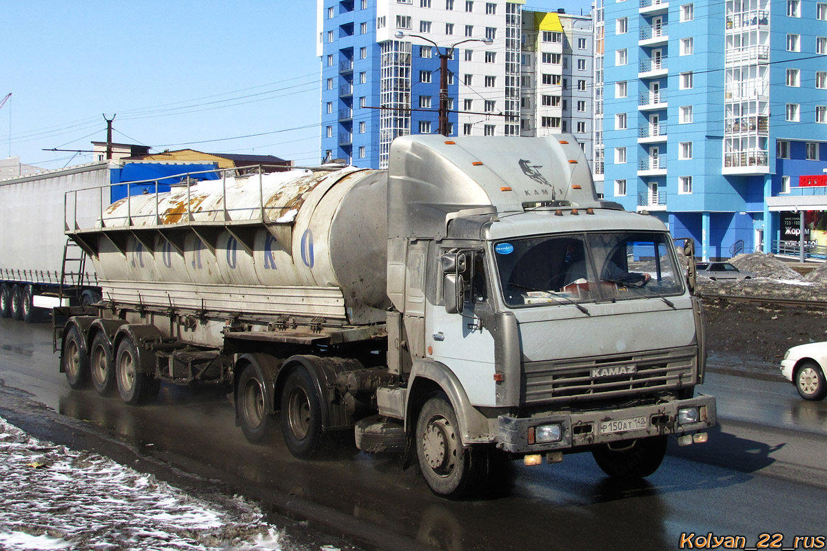 Кемеровская область, № Р 150 АТ 142 — КамАЗ-54115 [541150]