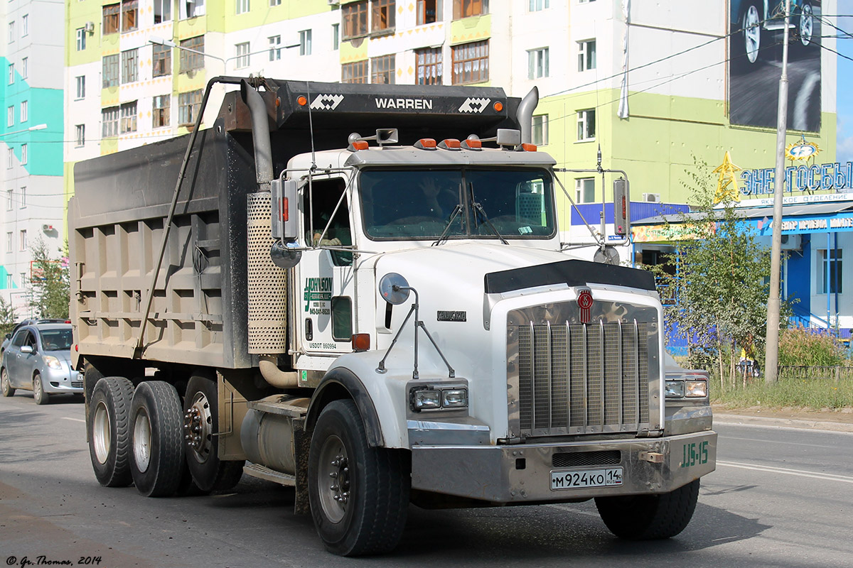 Саха (Якутия), № М 924 КО 14 — Kenworth T800