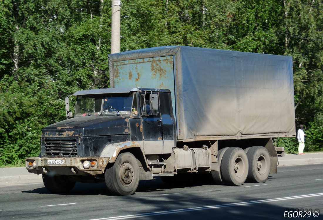 Архангельская область, № В 308 КО 29 — КрАЗ-65101
