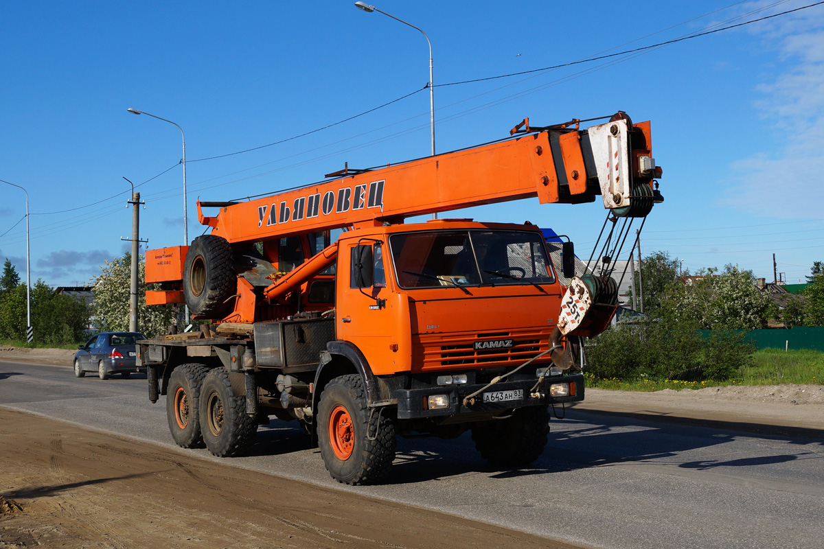 Ненецкий автономный округ, № А 643 АН 83 — КамАЗ-43118-15 [43118R]