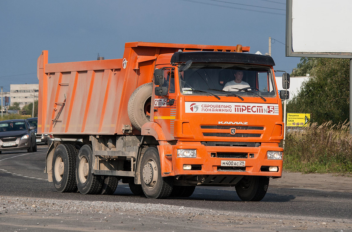 Архангельская область, № М 400 АС 29 — КамАЗ-6520-63