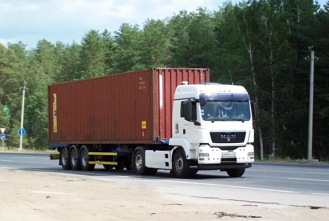 Сахалинская область, № М 665 ВУ 65 — MAN TGS ('2007) 18.440
