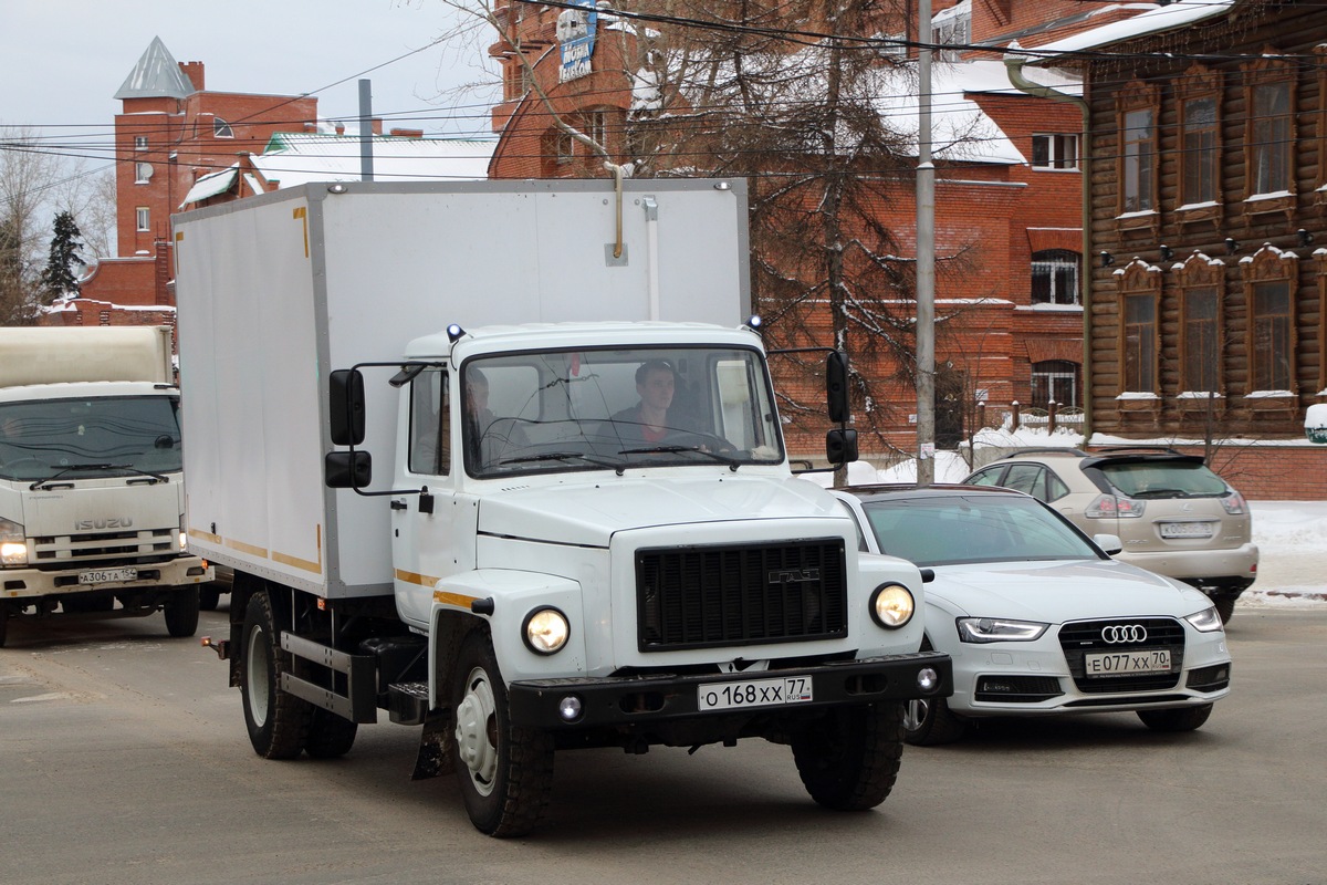 Москва, № О 168 ХХ 77 — ГАЗ-3309