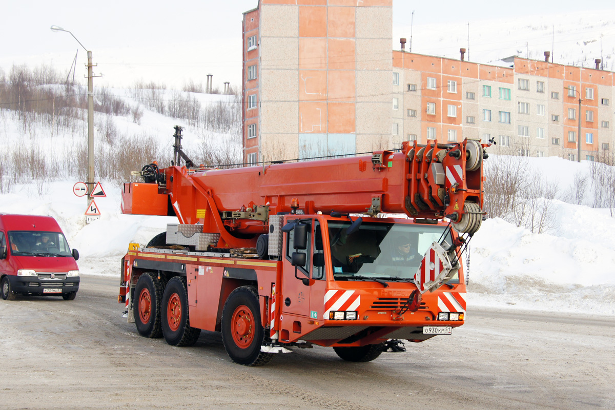 Мурманская область, № О 930 КР 51 — Terex / Demag Мурманская область, № О 930 КР 51 — Terex / Demag