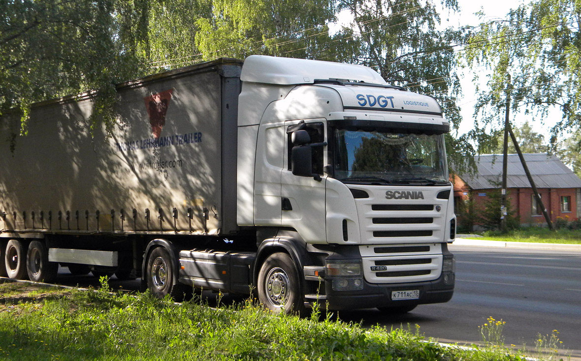Мордовия, № К 711 АС 13 — Scania ('2004) R420