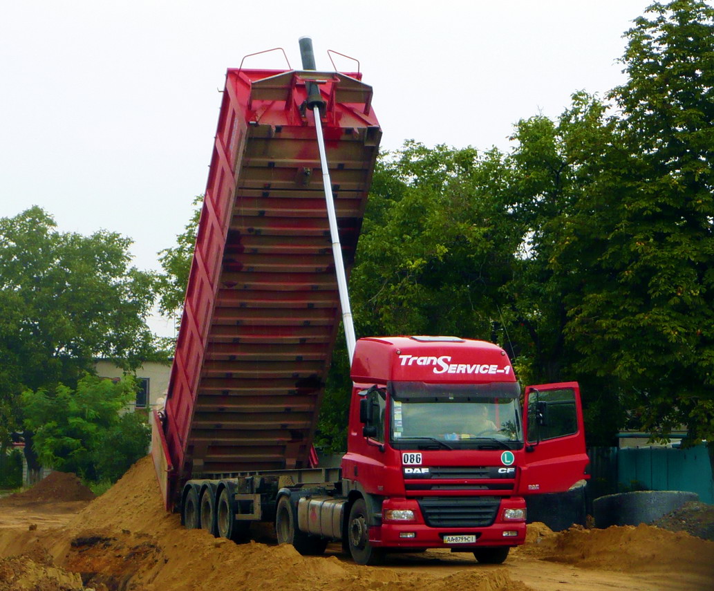 Львовская область, № 086 — DAF CF85 FT