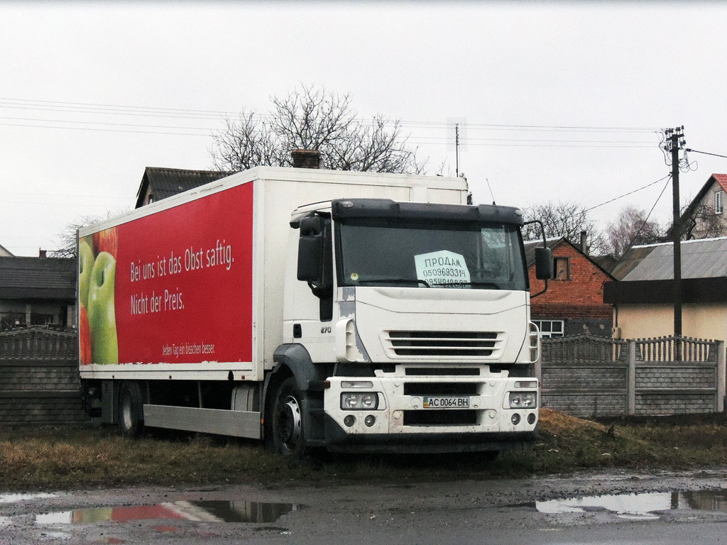Волынская область, № АС 0064 ВН — IVECO Stralis ('2002) 270