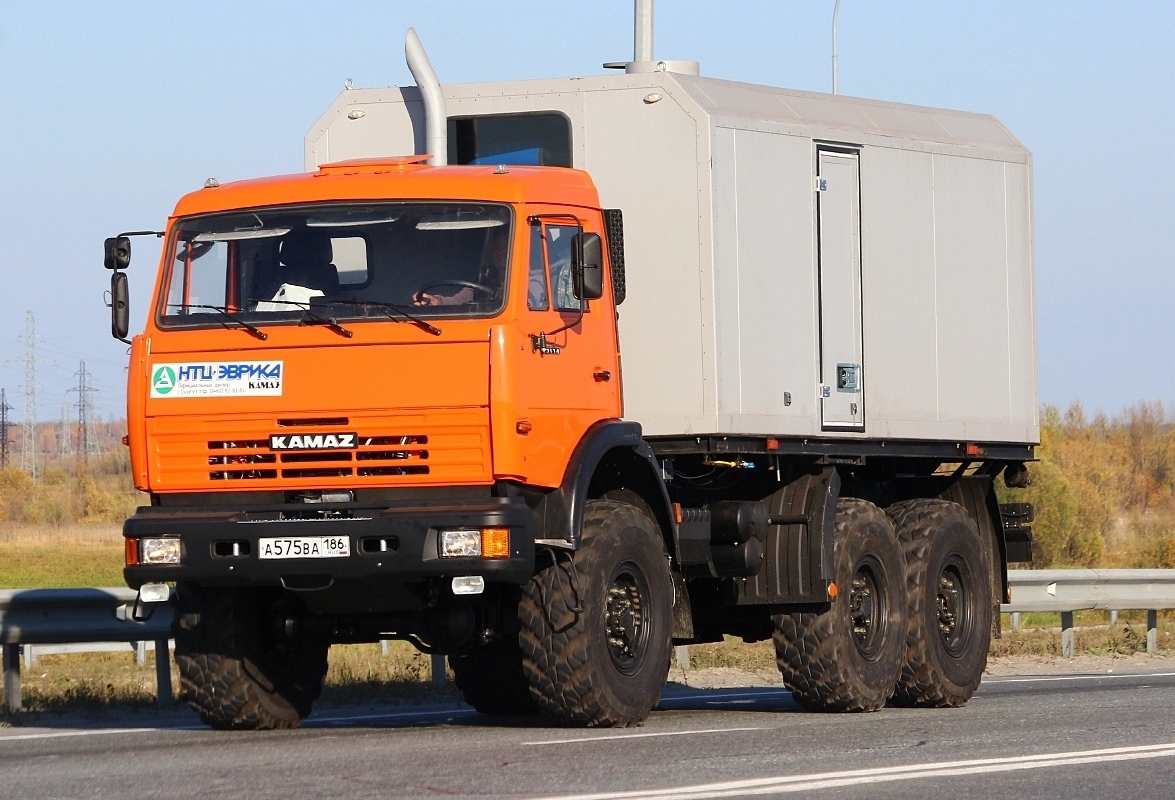 Ханты-Мансийский автоном.округ, № А 575 ВА 186 — КамАЗ-43114-15 [43114R]