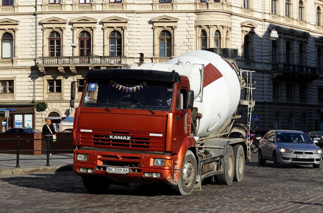 Львовская область, № ВС 3559 АА — КамАЗ-6520 [652000]