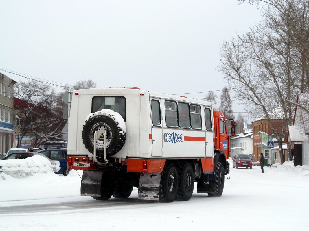 Томская область, № М 038 ОО 70 — КамАЗ-43114-15 [43114R]