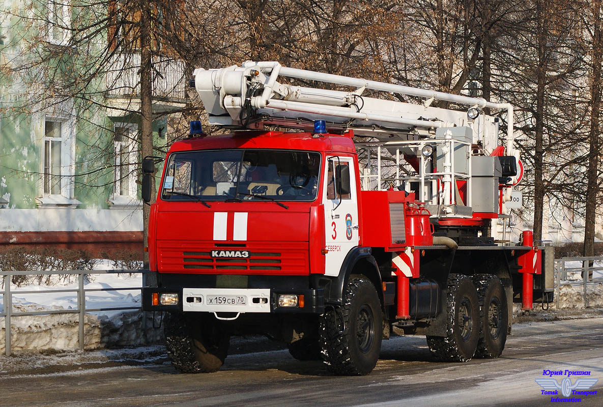 Томская область, № Х 159 СВ 70 — КамАЗ-43118-10 [43118K]