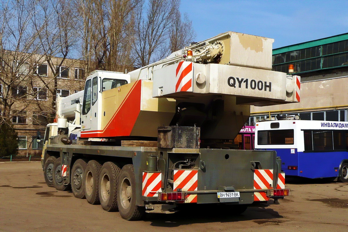 Одесская область, № ВН 9651 ВК — Zoomlion (общая модель)