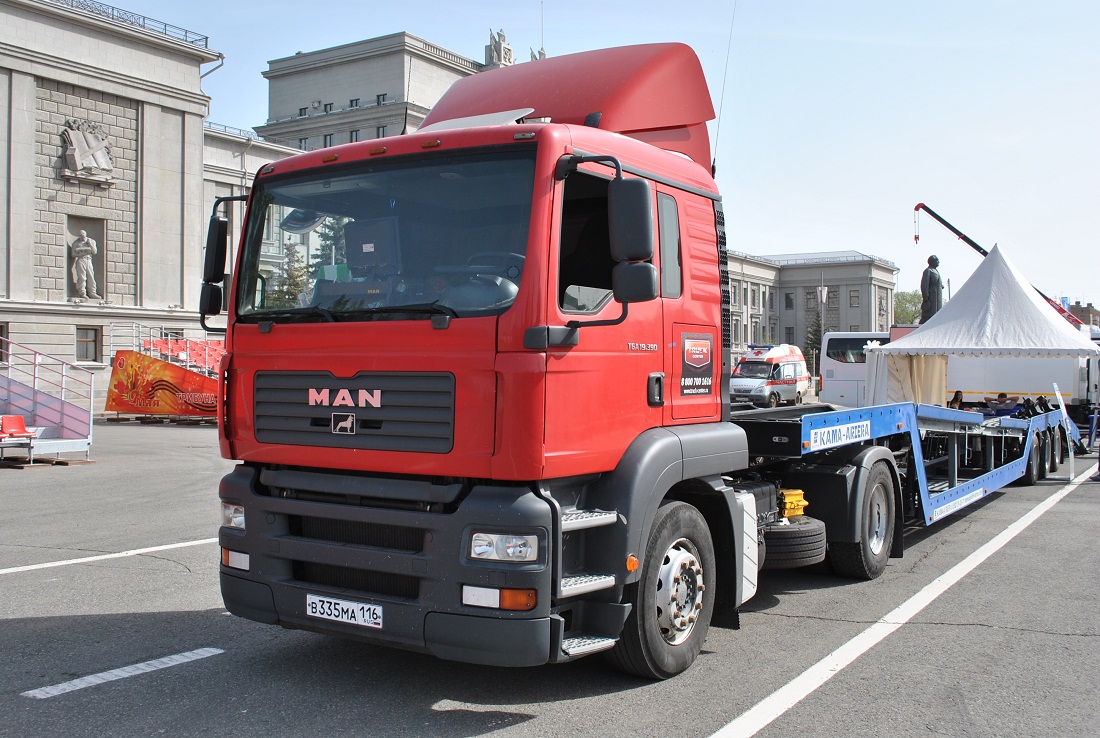 Татарстан, № В 335 МА 116 — MAN TGA 19.350