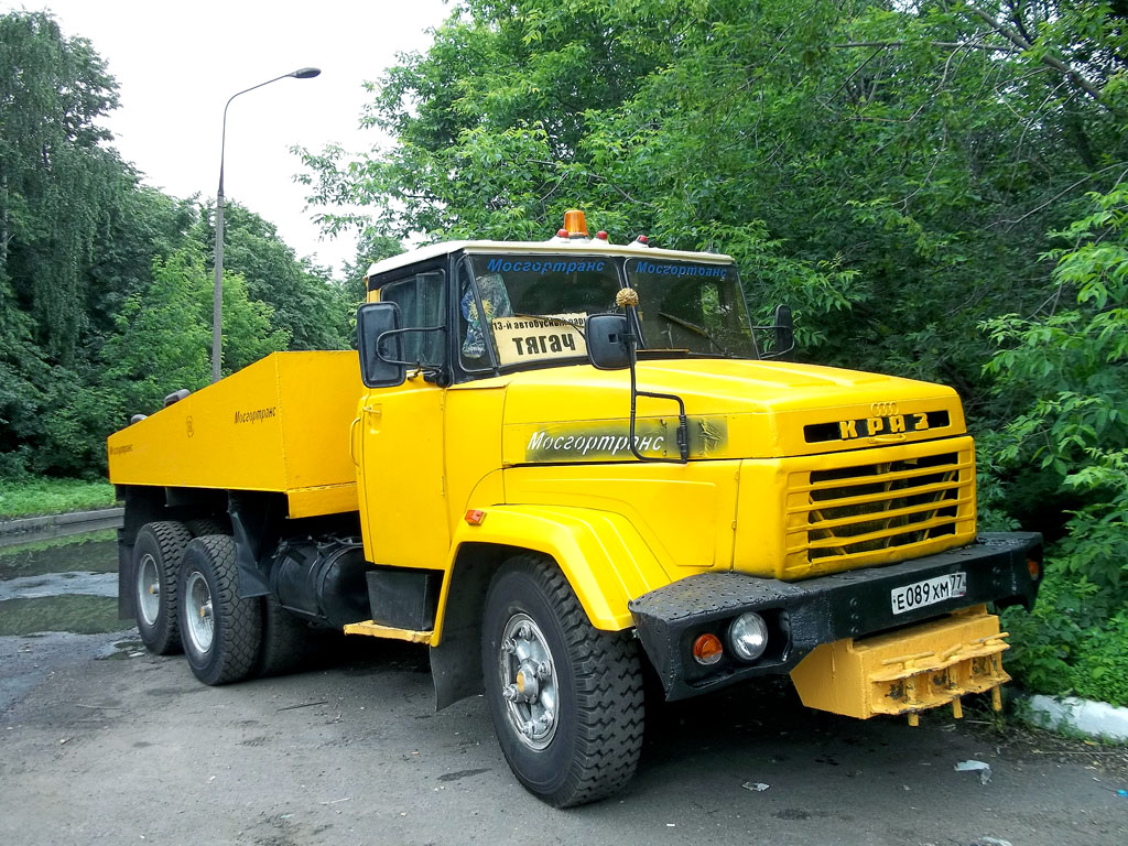 Москва, № Е 089 ХМ 77 — КрАЗ-6444 Москва, № Е 089 ХМ 77 — КрАЗ-6444