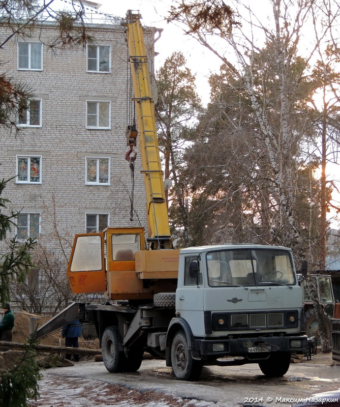 Рязанская область, № А 495 ВН 62 — МАЗ-5337 [533700]