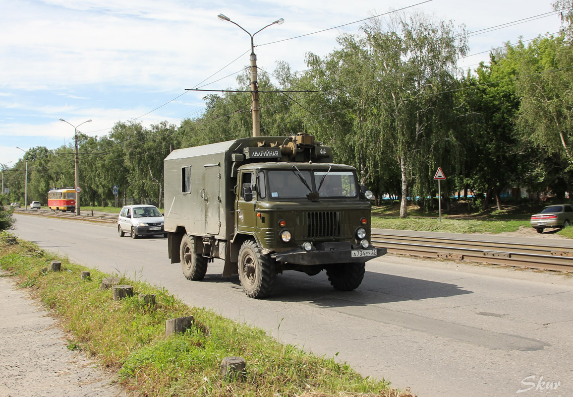 Алтайский край, № А 734 ЕУ 22 — ГАЗ-66-14