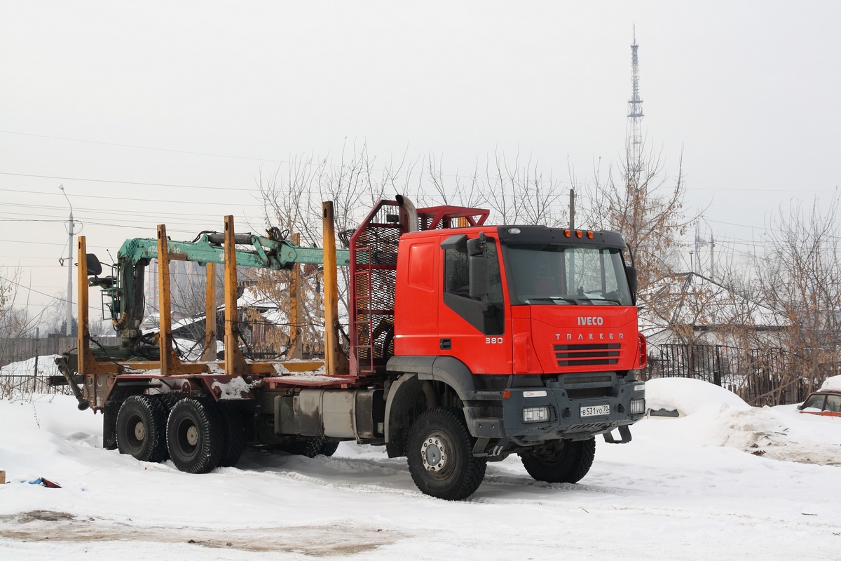 Томская область, № В 531 УО 70 — IVECO Trakker ('2004) Томская область, № В 531 УО 70 — IVECO Trakker ('2004)
