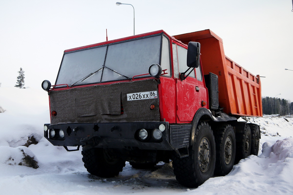 Ханты-Мансийский автоном.округ, № Х 026 ХХ 86 — Tatra 813