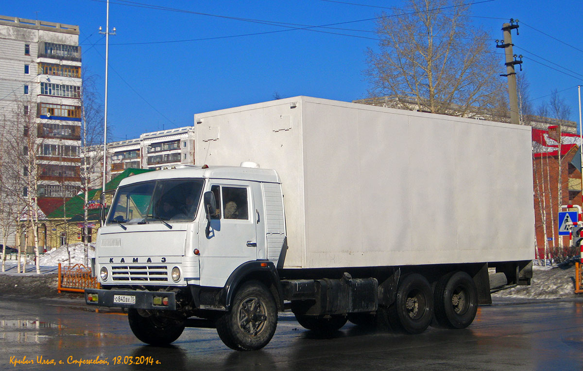 Томская область, № О 840 ВХ 70 — КамАЗ-53202