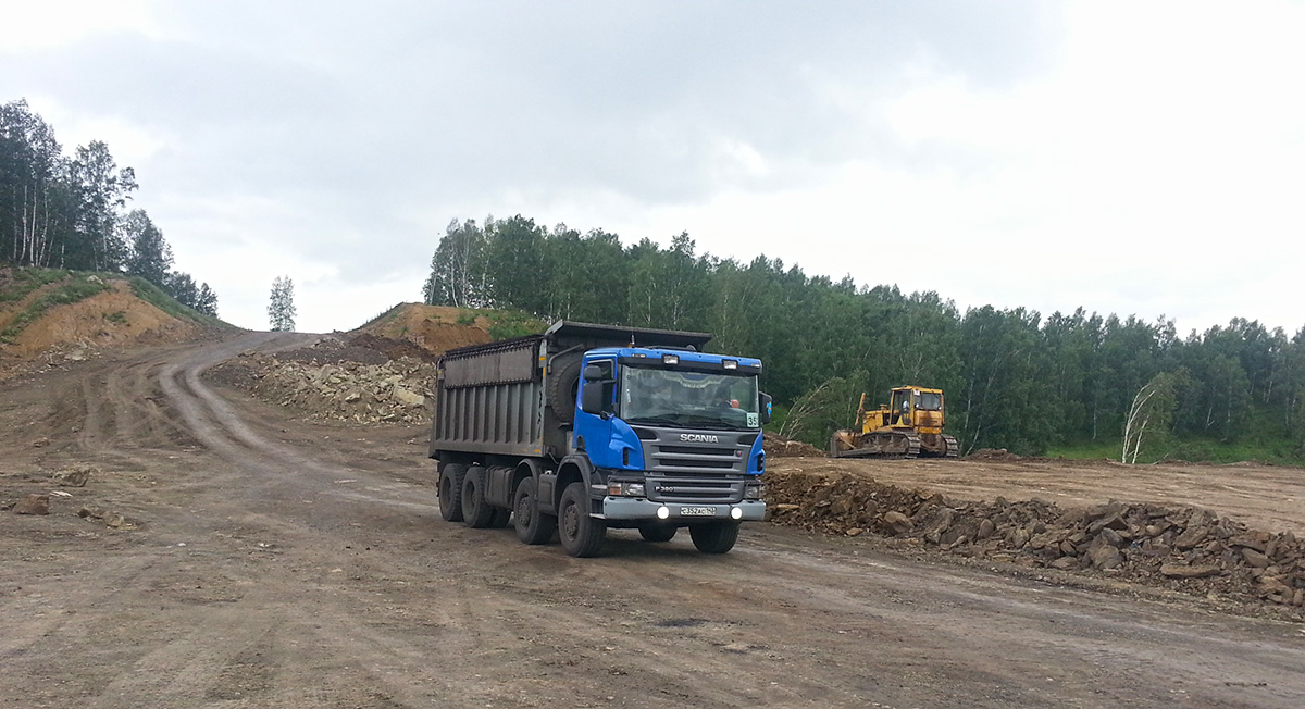 Кемеровская область, № С 352 АС 142 — Scania ('2004) P380 Кемеровская область, № С 352 АС 142 — Scania ('2004) P380