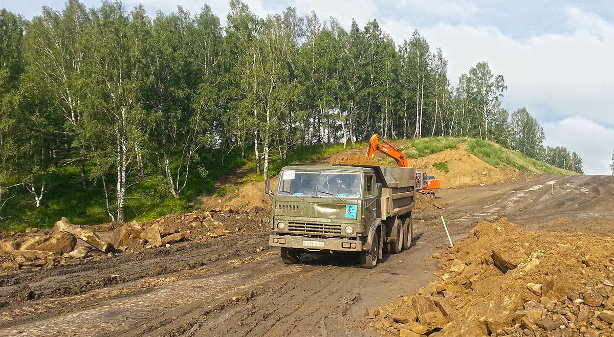 Кемеровская область, № 417 — КамАЗ-55111 [551110]