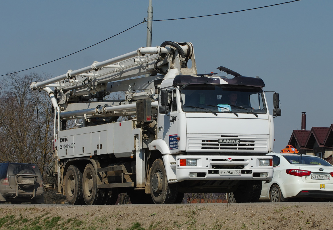 Москва, № Е 729 АО 777 — КамАЗ-6520-60