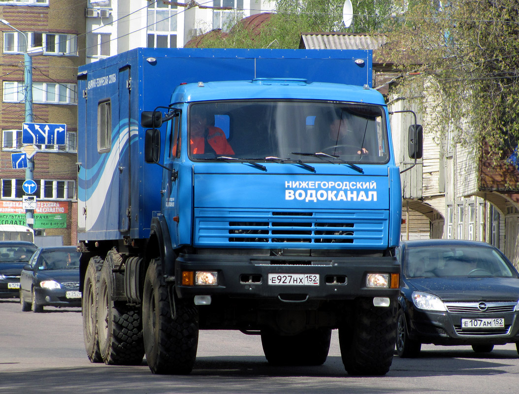 Нижегородская область, № Е 927 НХ 152 — КамАЗ-43118-10 [43118K]
