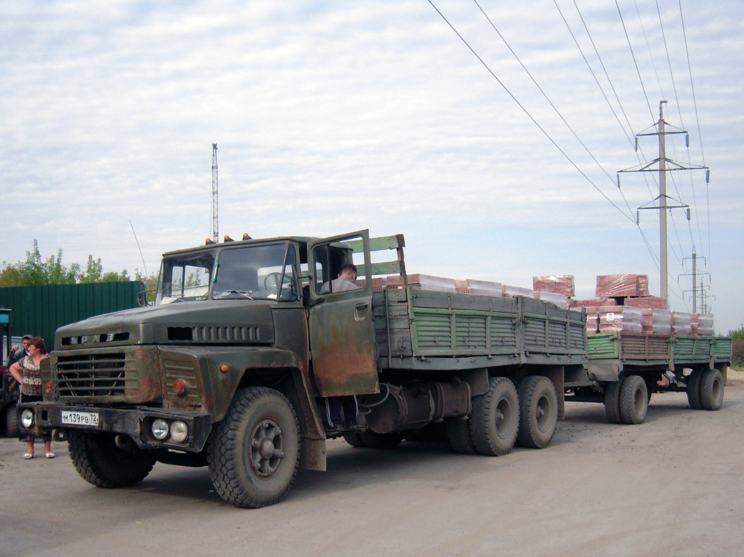 Тюменская область, № М 139 РВ 72 — КрАЗ-250