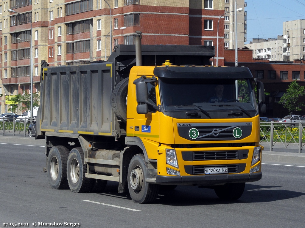 Санкт-Петербург, № В 120 КА 178 — Volvo ('2010) FM.400 [X9P]